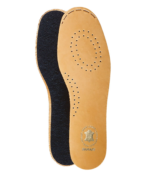Lot de 2 paires de semelles cuir + charbon