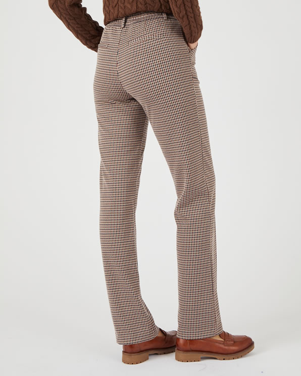 Broek tricot Milano jacquard