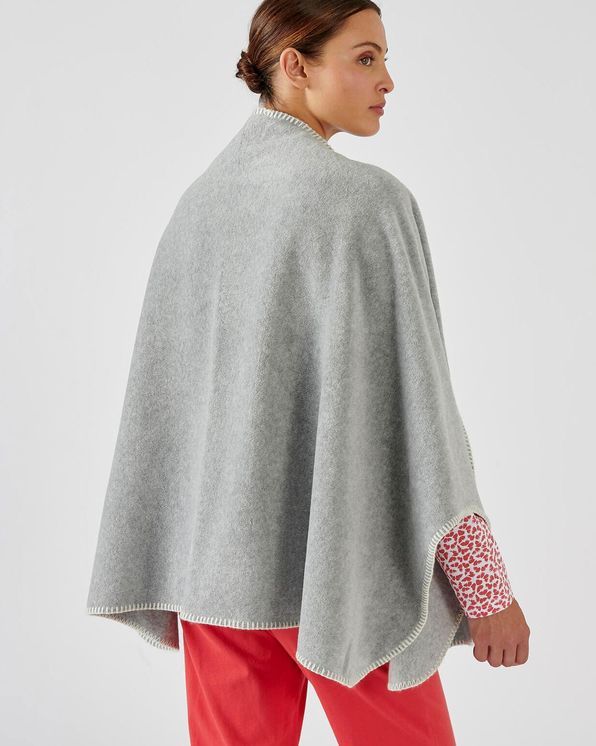 Poncho Thermolactyl® in fleece met zakken