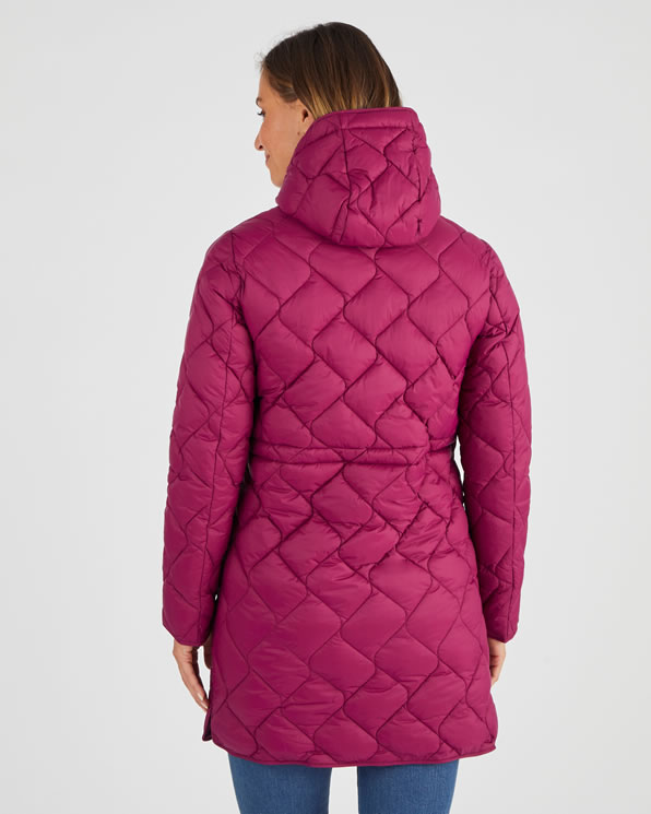 Parka longue matelassée doublée Thermolactyl