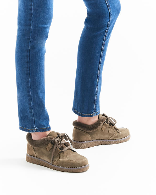 Derby schoenen met veters Thermolactyl Derbies Sneakers Damart Belgie