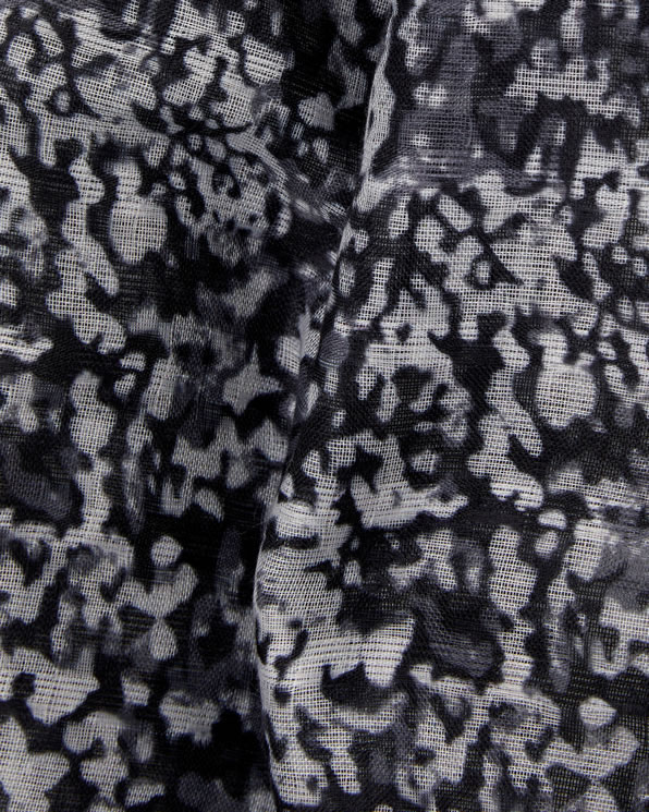 Foulard imprimé tachiste