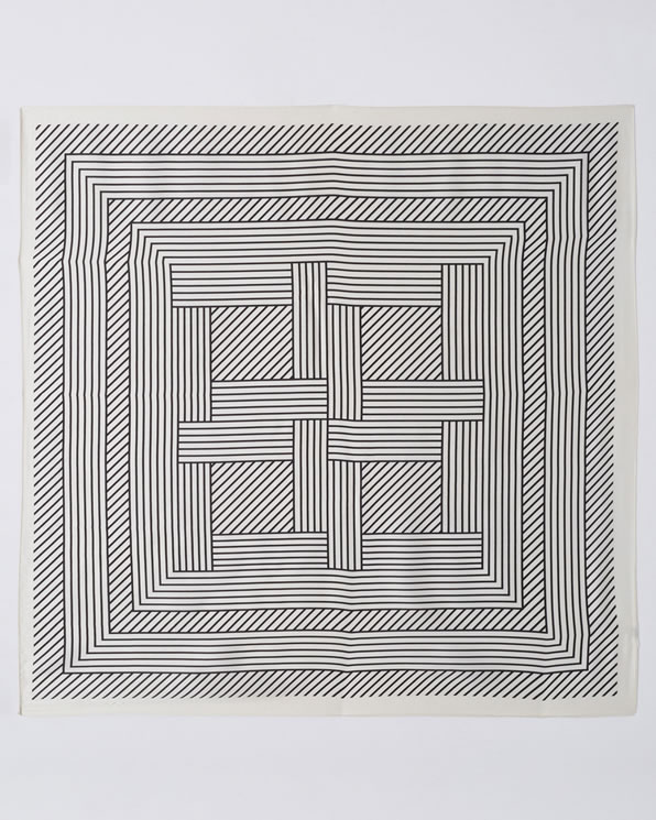 Vierkant met grafische print