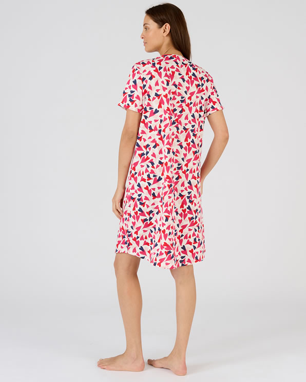 Chemise de nuit pur coton peigné