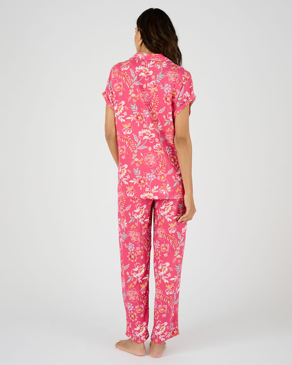 Pyjama van zuivere viscose