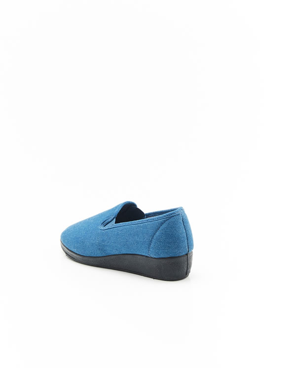 Pantoufles effet jean