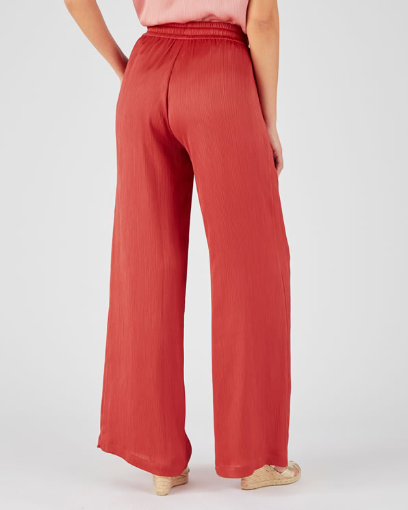 Pantalon plissé permanent