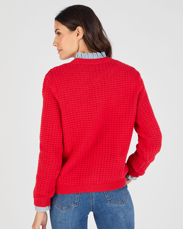 Cardigan pur coton