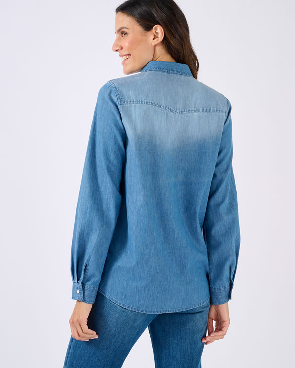 Chemisier en denim