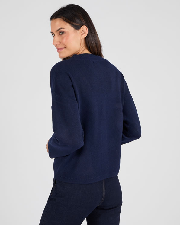 Korte cardigan, Thermolactyl.