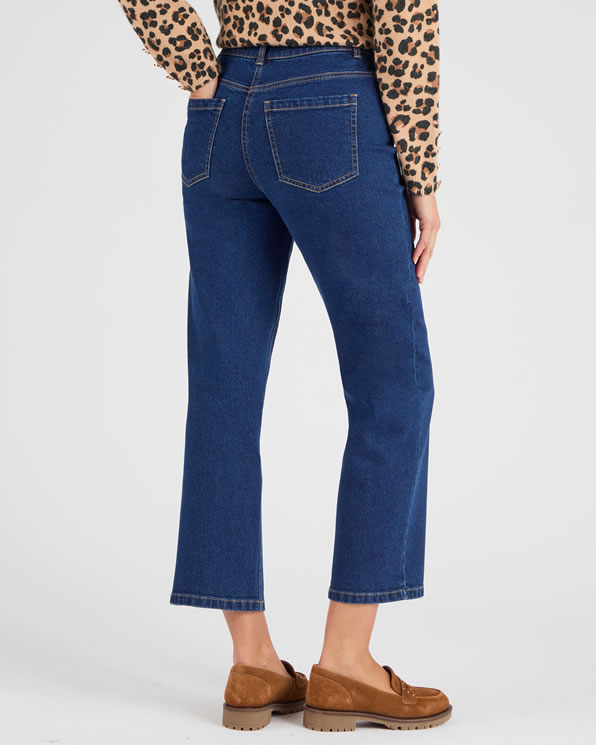 Rechte 7/8 jeans