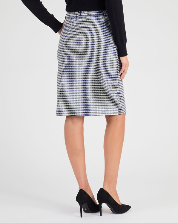 Rok van jacquard milanobreisel