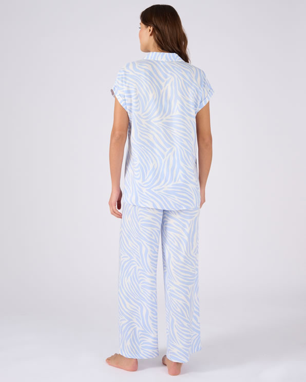 Pyjama van zuivere viscose