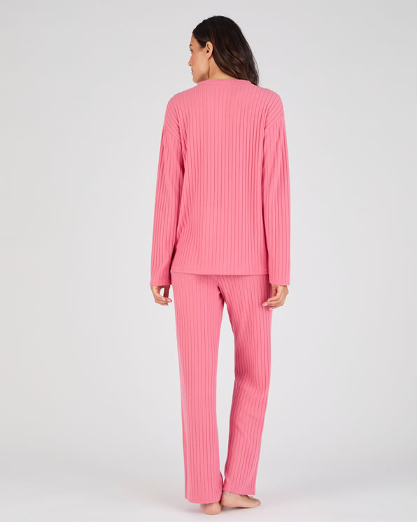 Thermolactyl pyjama van ribtricot