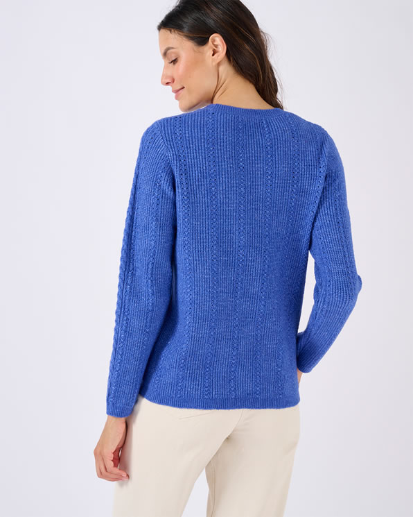 Pull maille fantaisie Thermolactyl