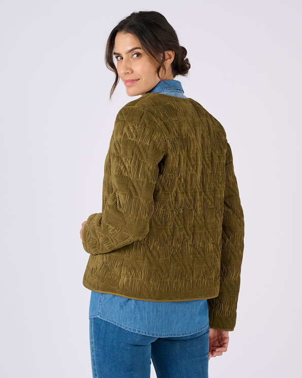 Veste matelassée fantaisie