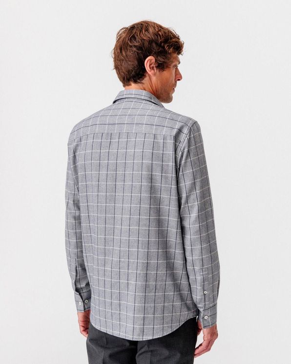 Chemise grattée Thermolactyl carreaux fenêtre
