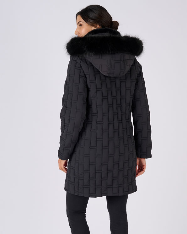 Parka matelassée fantaisie
