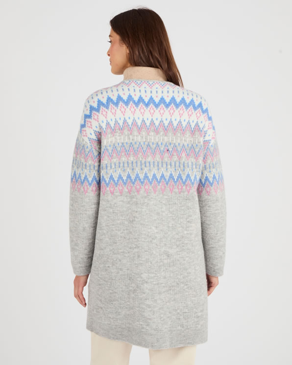 Gilet long jacquard Thermolactyl