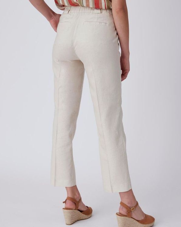 7/8-broek in *linnenmix