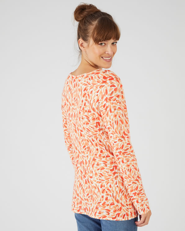 Pull in soepel tricot, effen of gebloemd
