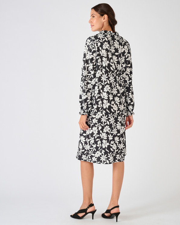 A-lijn jurk crêpe stof