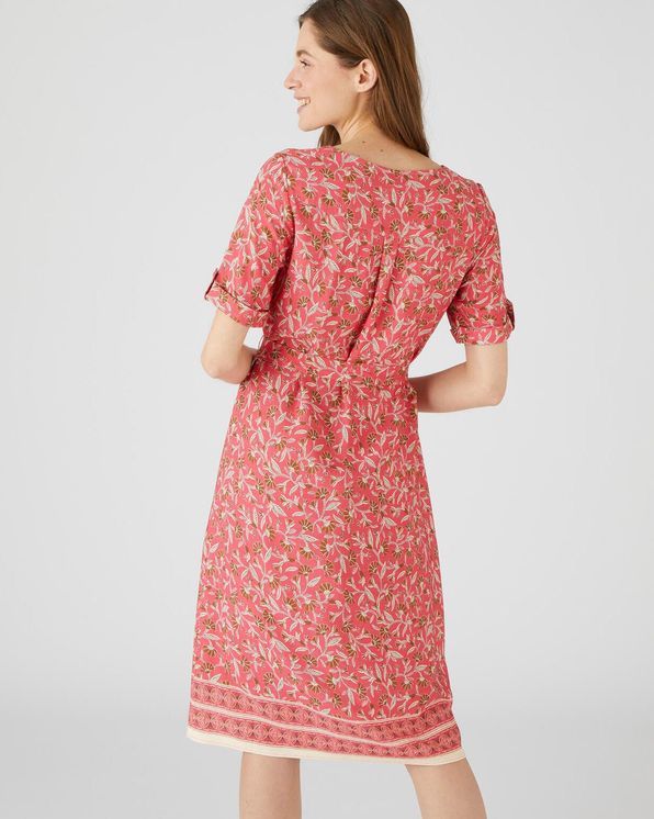 Wijde jurk met print