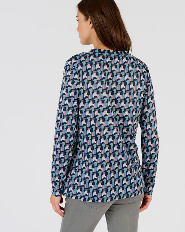 T-shirt geborsteld warm tricot