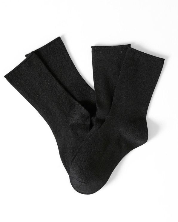 Set van 2 paar sokken in zijde en Thermolactyl®