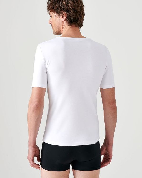 T-shirt korte mouwen, V-hals Thermolactyl®