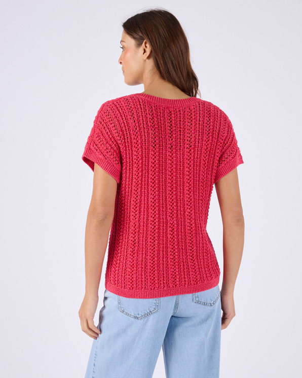 Trui prachtige geribde stof