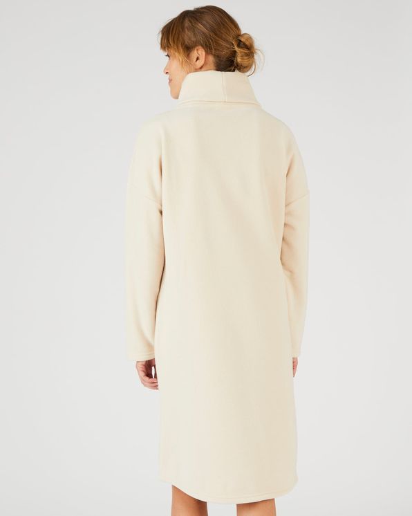 Nachthemd Fleece in gerecycleerd Thermolactyl®