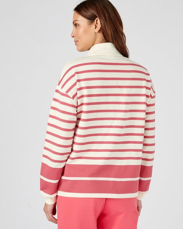 Marinière-sweater in katoenmix