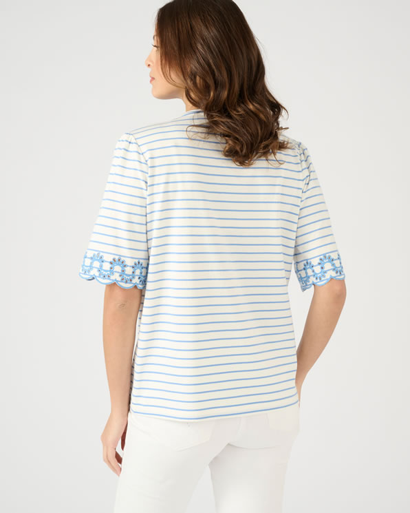 Blouse in biologisch katoen