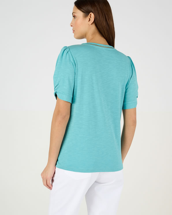 T-shirt tropical coton modal