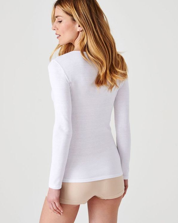 Tricot shirt met lange mouwen hotsell