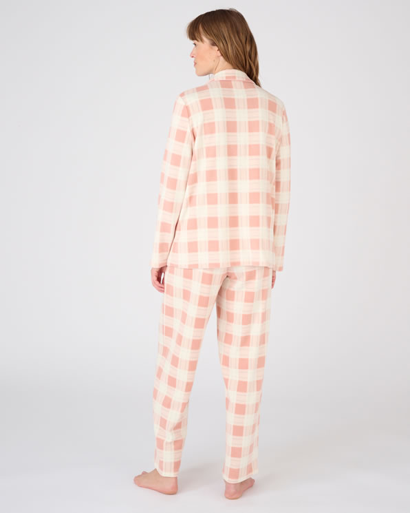Pyjama met knopen Thermolactyl fleece