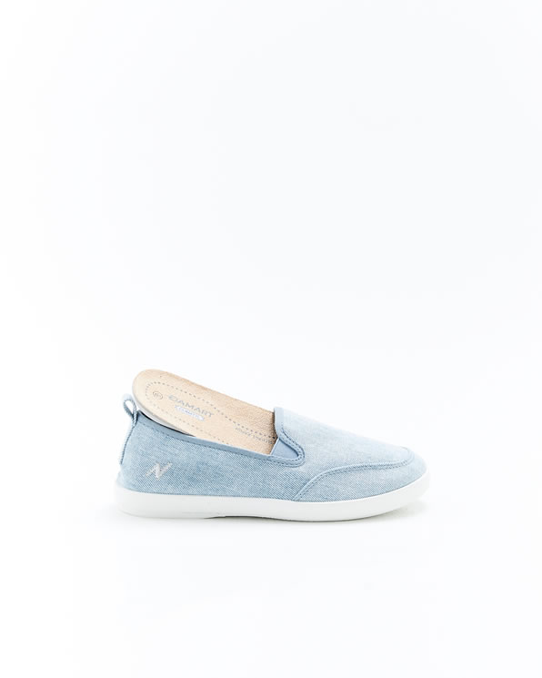 Pantoffel met effect chambray, Climatyl