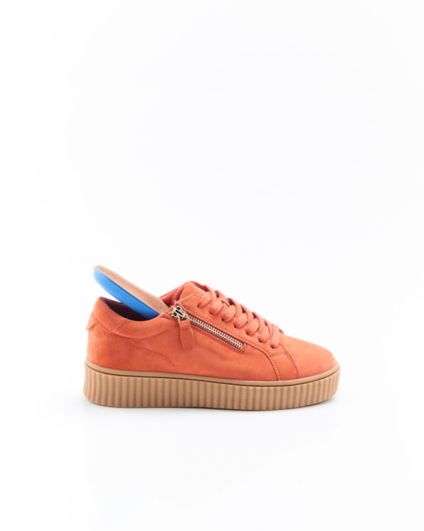 Tennis compens es semelle effet cr pe Amortyl Derbies Baskets