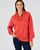 Fleece sweater Troyer kraag met ritssluiting
