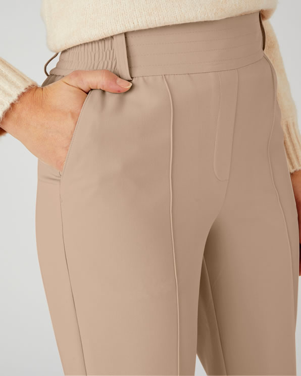 Soepele broek, pull-on