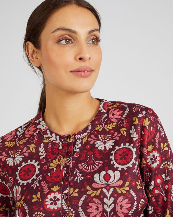 T-shirt en maille chaude