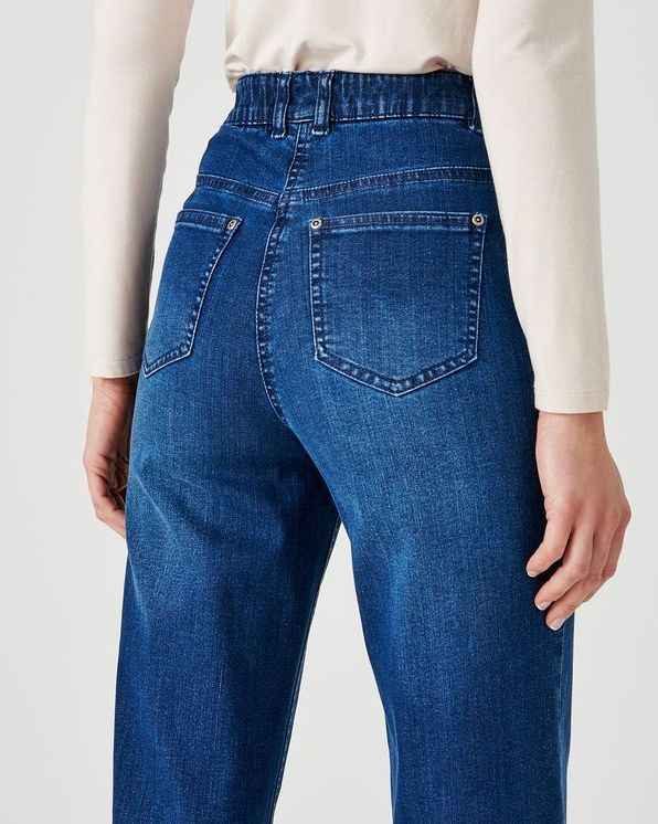 Jean 7/8ème 5 poches évasé