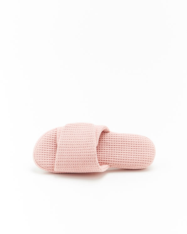 Mules en maille nid d'abeilles