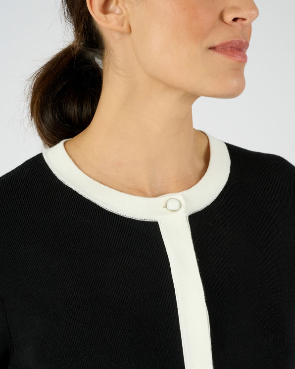 Tweekleurig vest
