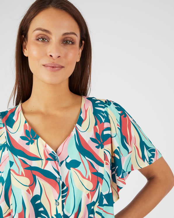 Climatyl jurk met print