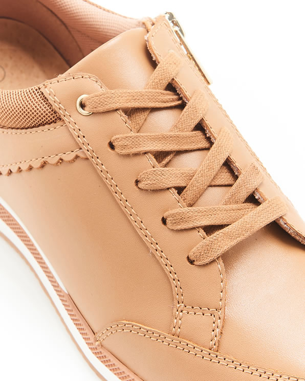 Amortyl sneakers met zigzagmotief