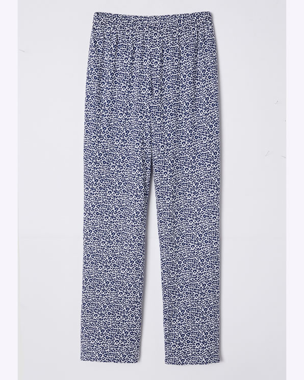 Pyjama van puur gekamd katoen, lange mouwen