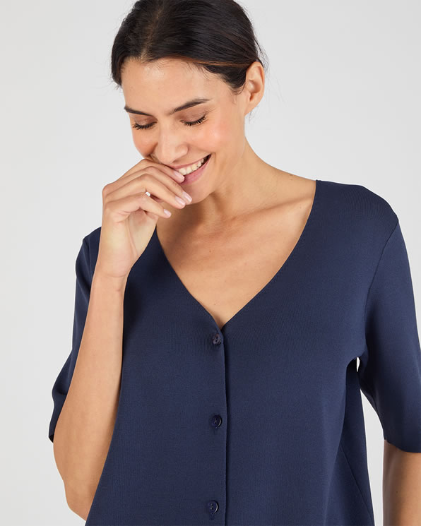 Gilet maille élégant