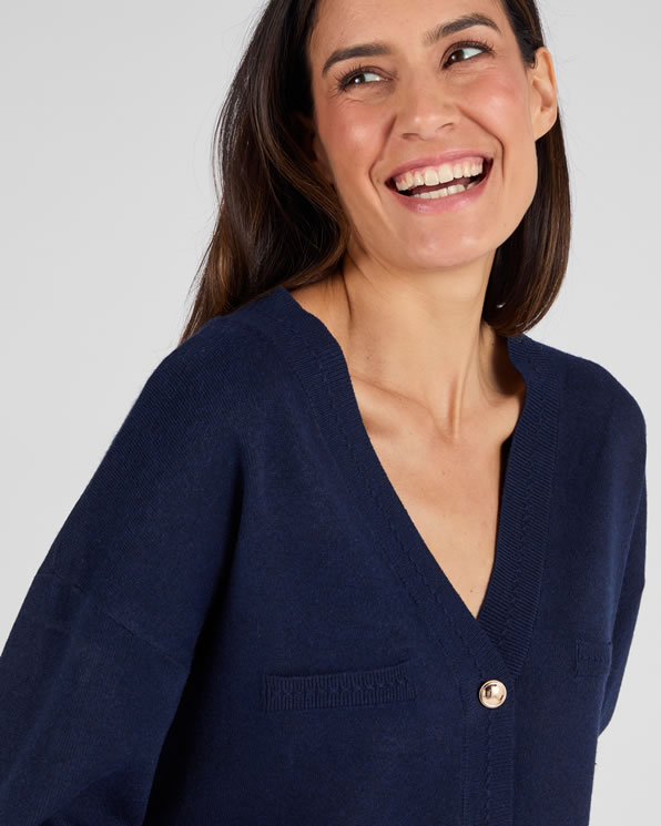 Korte cardigan, Thermolactyl.